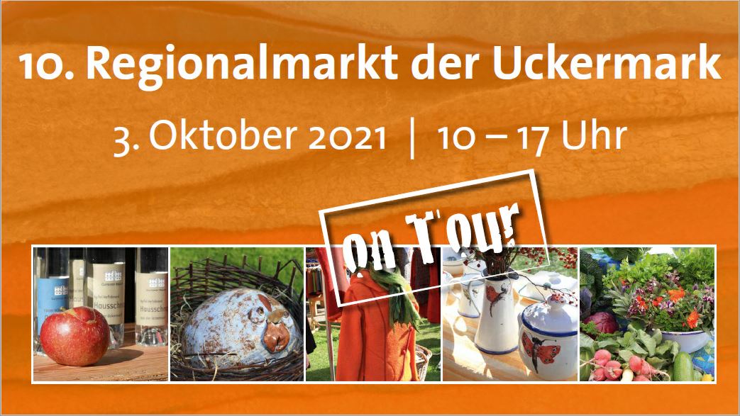 Herzlich willkommen zum 10. Regionalmarkt der Uckermark!